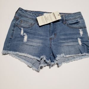Highway jean shorts